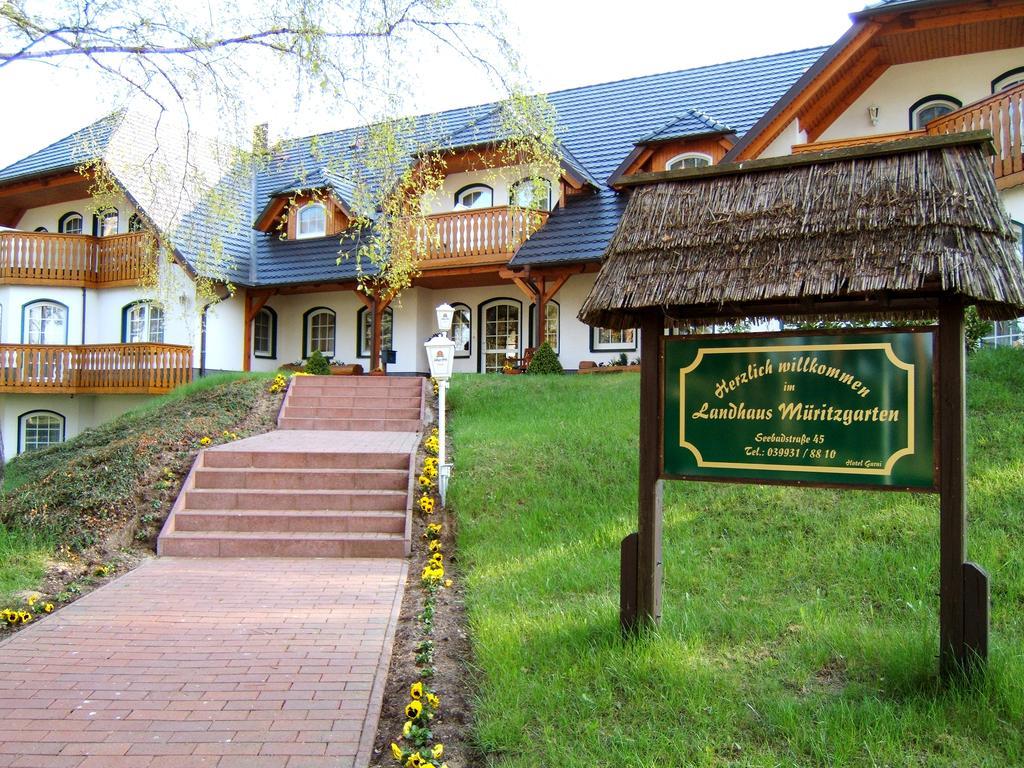 Landhaus Mueritzgarten Hotel Garni Ребель Екстер'єр фото